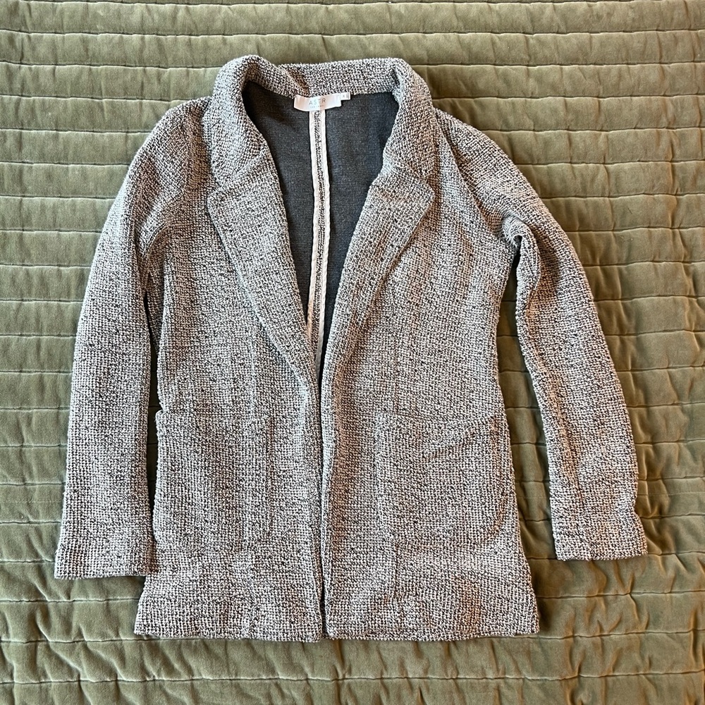 ASTR the label Women's Textured black and white Blazer